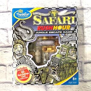 Safari Rush Hour Jungle Escape Game ThinkFun NEW in Sealed Box